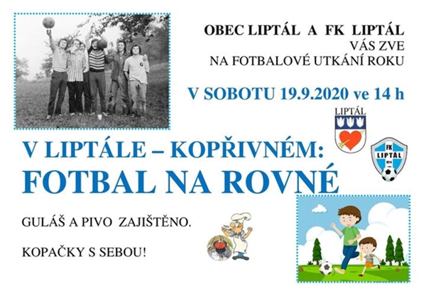 Fotbal na Rovné! Fotbal na Rovné!